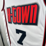 Regata Houston Rockets Swingman City Edition 24/25 Branca