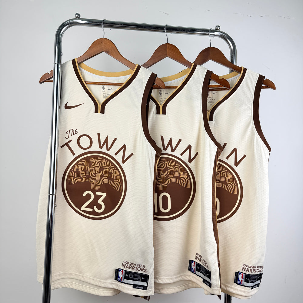 Regata Golden State Warriors Swingman City Edition 25/26 Creme Nike