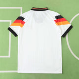 Camisa Seleção Alemanha I 1992 Retrô Branca Masculina