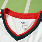 Camisa Seleção México II Copa do Mundo 2026 Manga Longa Branca Adidas