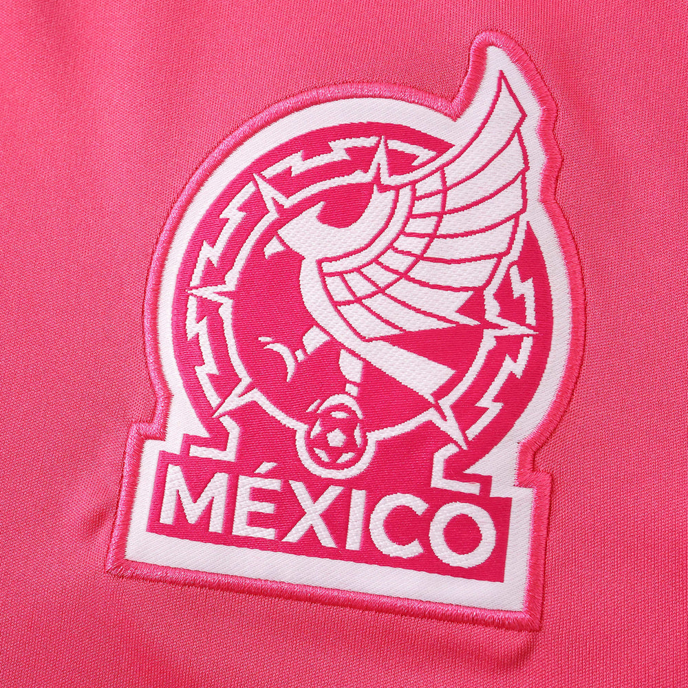 Camisa Goleiro Seleção México Copa do Mundo 2026 Rosa Masculina Adidas