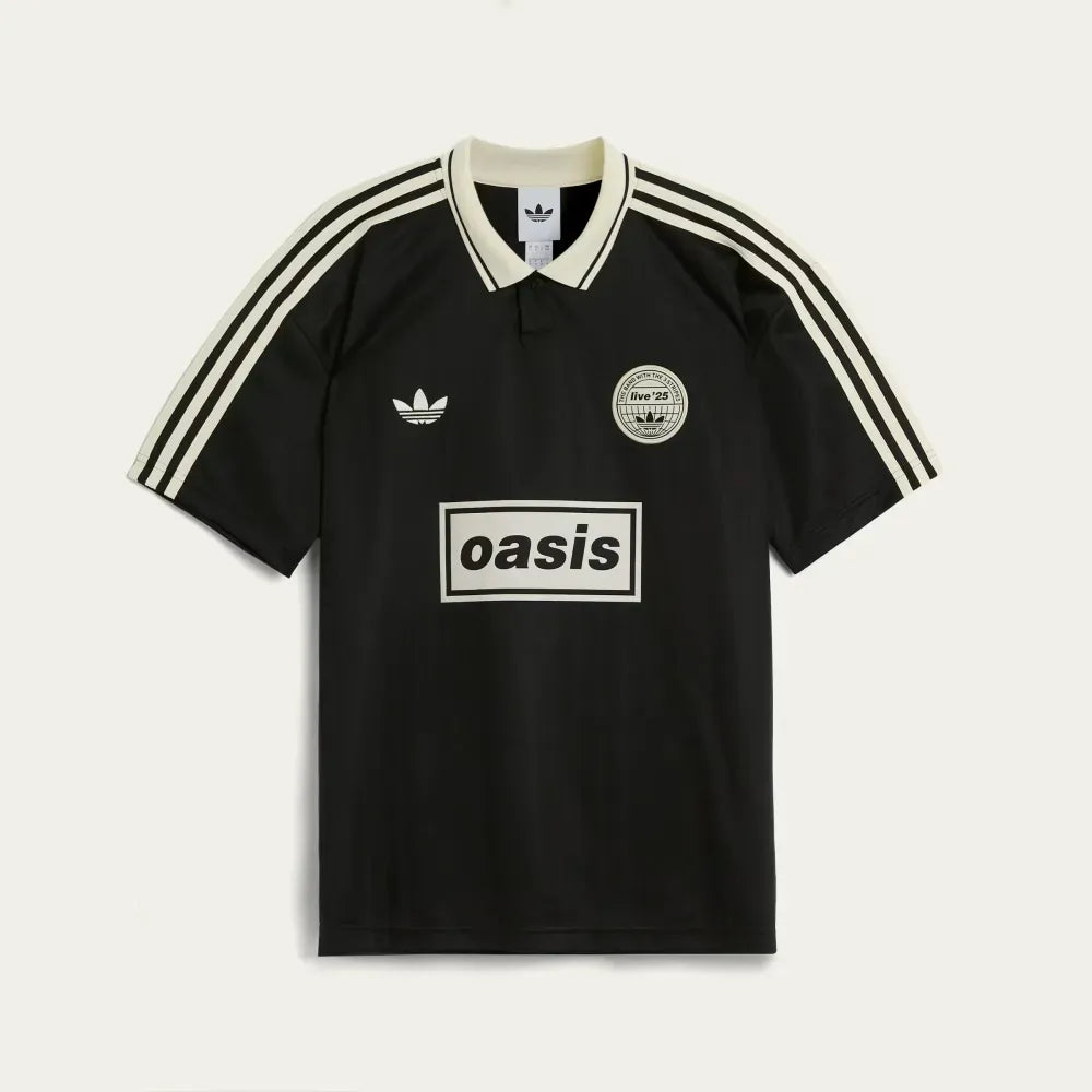 Camisa Adidas x Oasis Tour 2025 Preta Adidas