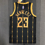 Regata Toronto Raptors Swingman NBA 75 Anos Preta