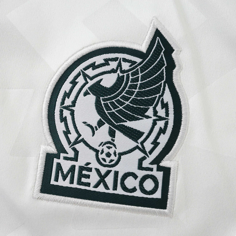 Camisa Seleção México II Copa do Mundo 2026 Branca Feminina Adidas