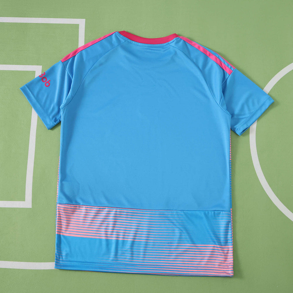 Camisa Fulham FC III 26/27 Azul/Rosa Adidas