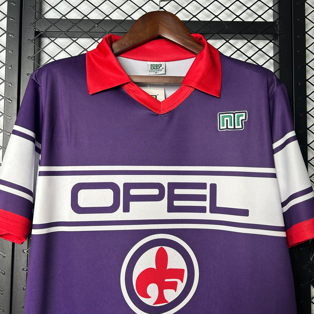 Camisa Fiorentina I 1984/1985 Retrô Roxa Ennerre