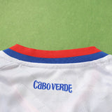 Conjunto Infantil Seleção Cabo Verde II Copa do Mundo 2026 Branco