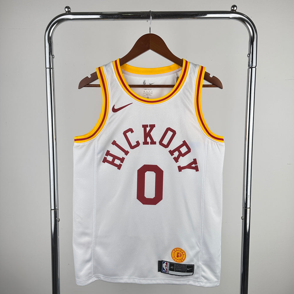 Regata Indiana Pacers Swingman Hardwood Classics Edition 2017/2018 Branca Nike