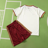 Conjunto Infantil Seleção Espanha II Copa do Mundo 2026 Off-White