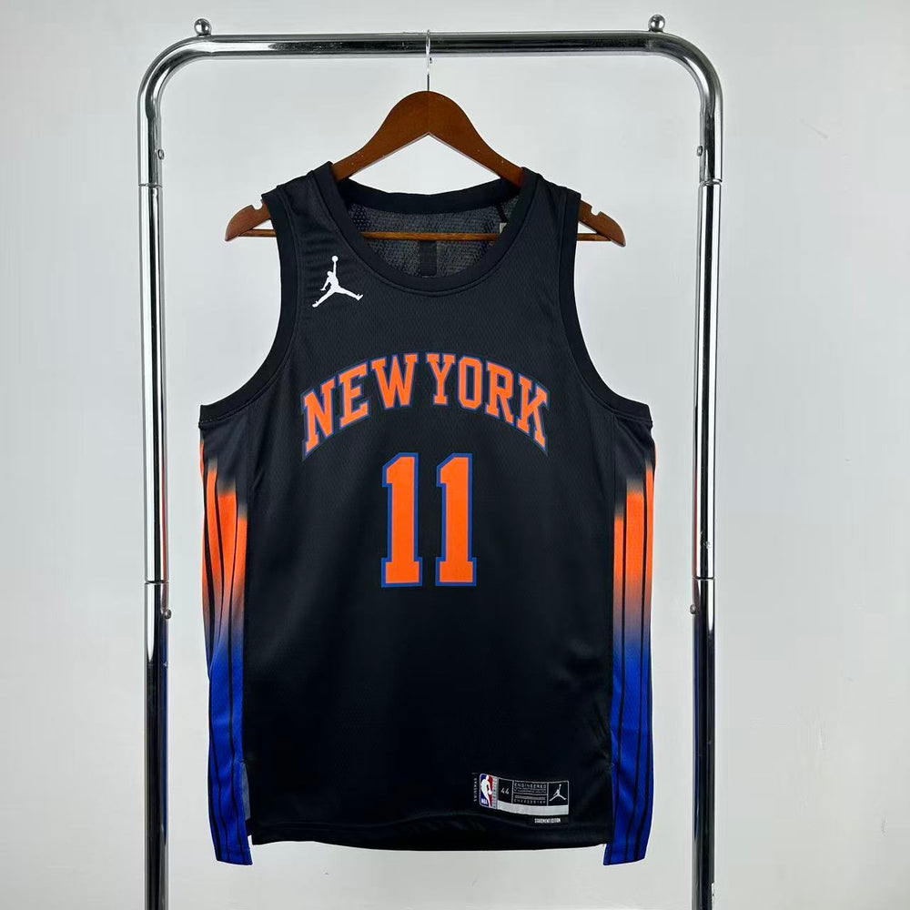 Regata New York Knicks Swingman Statement Edition 25/26 Preta Jordan