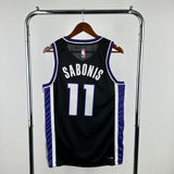 Regata Sacramento Kings Swingman Icon Edition 23/24 Preta/Roxa