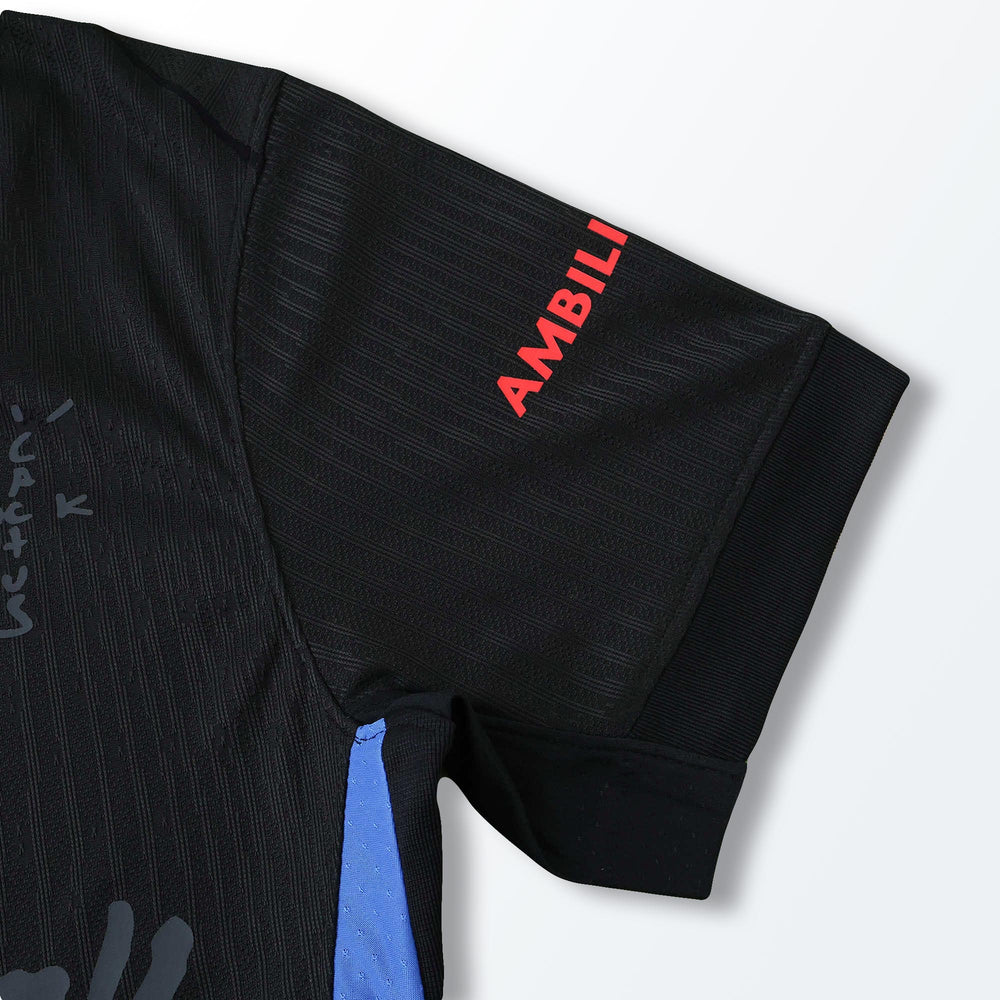 Camisa Barcelona x Travis Scott Away 2024/25 Preta Masculina - Jogador Nike