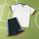 Conjunto Infantil Seleção México II Copa do Mundo 2026 Branca Adidas
