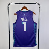 Regata Charlotte Hornets Swingman Statement Edition 24/25 Roxa