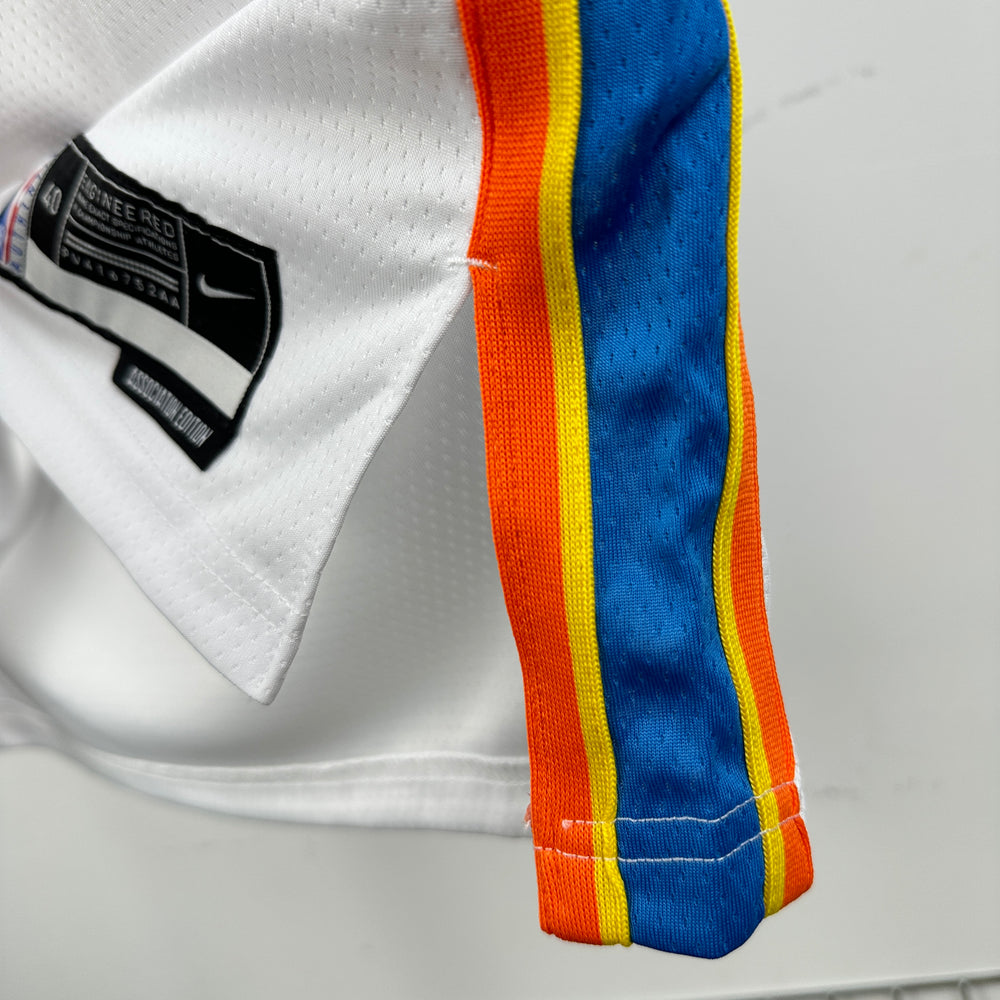 Regata Oklahoma City Thunder Swingman Association Edition 24/25 Branca Nike