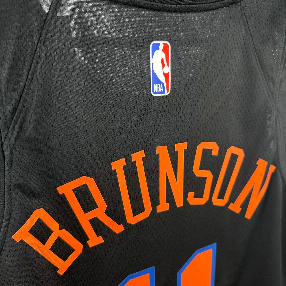 Regata New York Knicks Swingman Statement Edition 25/26 Preta Jordan