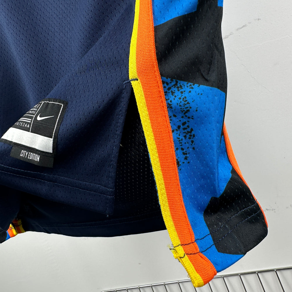 Regata Oklahoma City Thunder Swingman City Edition 24/25 Azul Nike