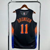 Regata New York Knicks Swingman Statement Edition 25/26 Preta Jordan