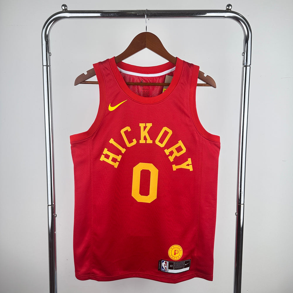 Regata Indiana Pacers Swingman Hardwood Classics Edition 2018/2019 Vermelha Nike
