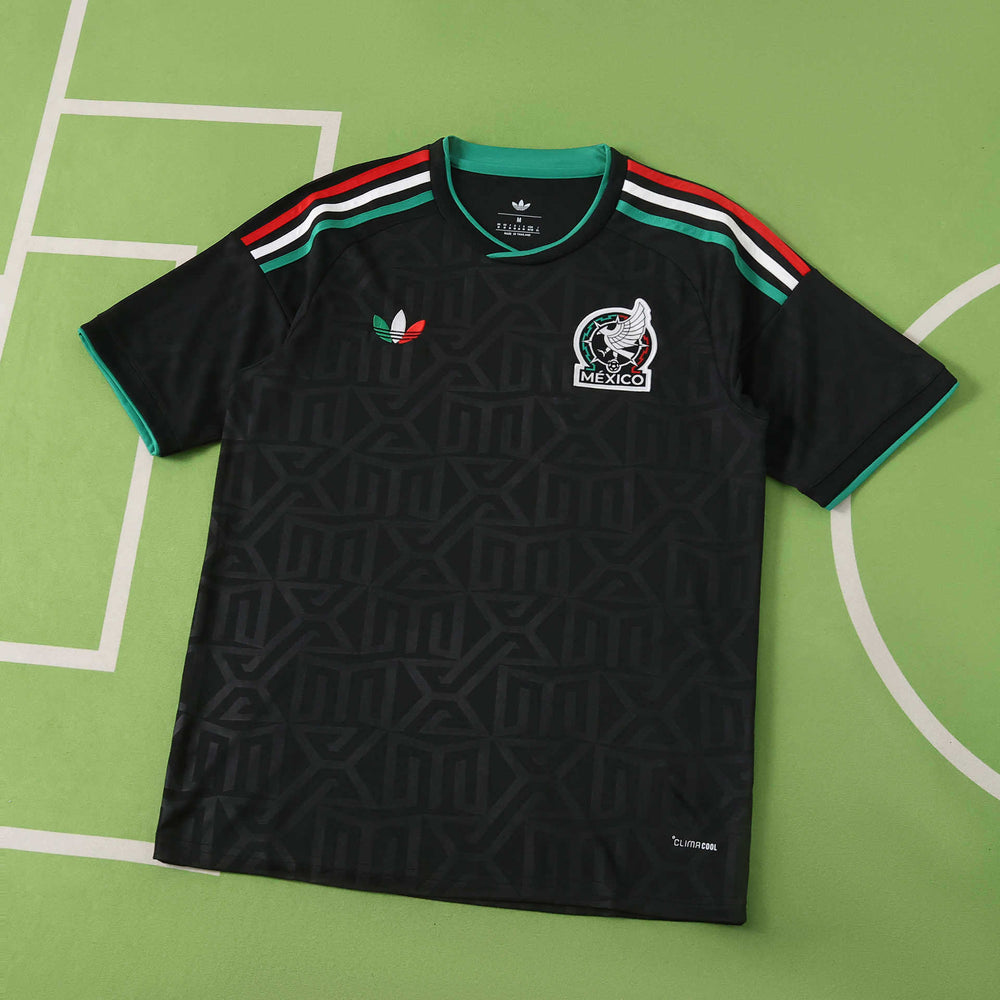 Camisa Seleção México III Copa do Mundo 2026 Preta Masculina Adidas