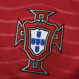 Camisa Seleção Portugal I Copa do Mundo 2026 Manga Longa Vermelha Nike