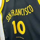 Regata Golden State Warriors Swingman City Edition 23/24 Preta Jordan