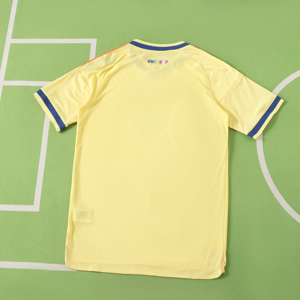 Camisa Seleção Curaçao II Copa do Mundo 2026 Amarela - Jogador Adidas