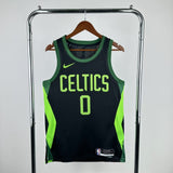 Regata Boston Celtics Swingman City Edition 25/26 Preta/Verde