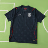 Camisa Seleção Estados Unidos II Copa do Mundo 2026 Preta - Jogador