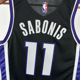 Regata Sacramento Kings Swingman Icon Edition 23/24 Preta/Roxa