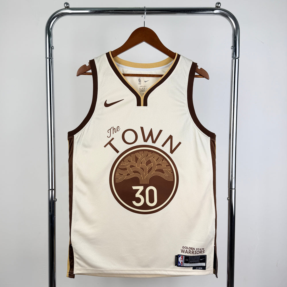 Regata Golden State Warriors Swingman City Edition 25/26 Creme Nike