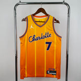 Regata Charlotte Hornets Swingman Statement Edition 25/26 Laranja
