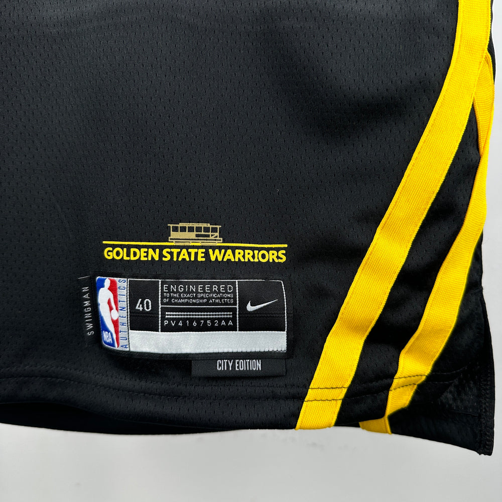Regata Golden State Warriors Swingman City Edition 23/24 Preta Jordan