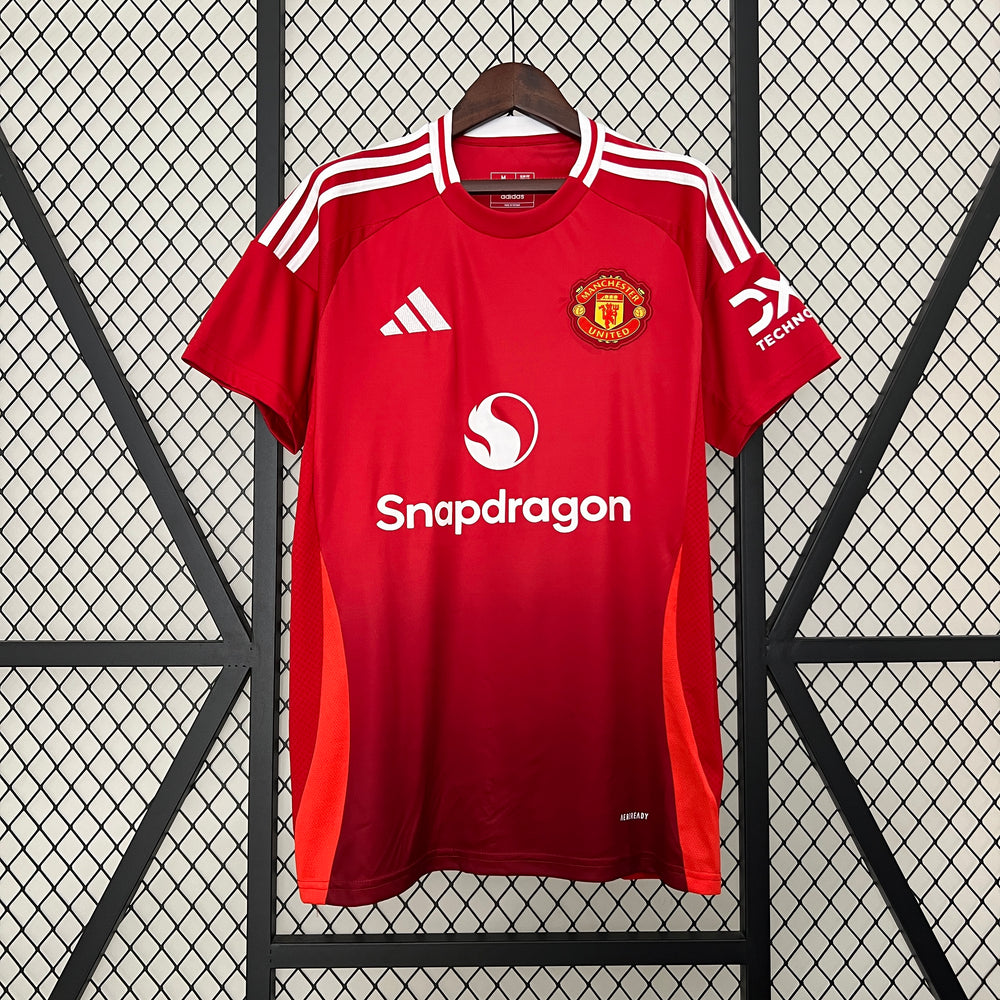 Camisa Manchester United I 24/25 Vermelha Adidas