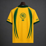 Camisa Cactus Jack x Total 90 Amarela Retrô