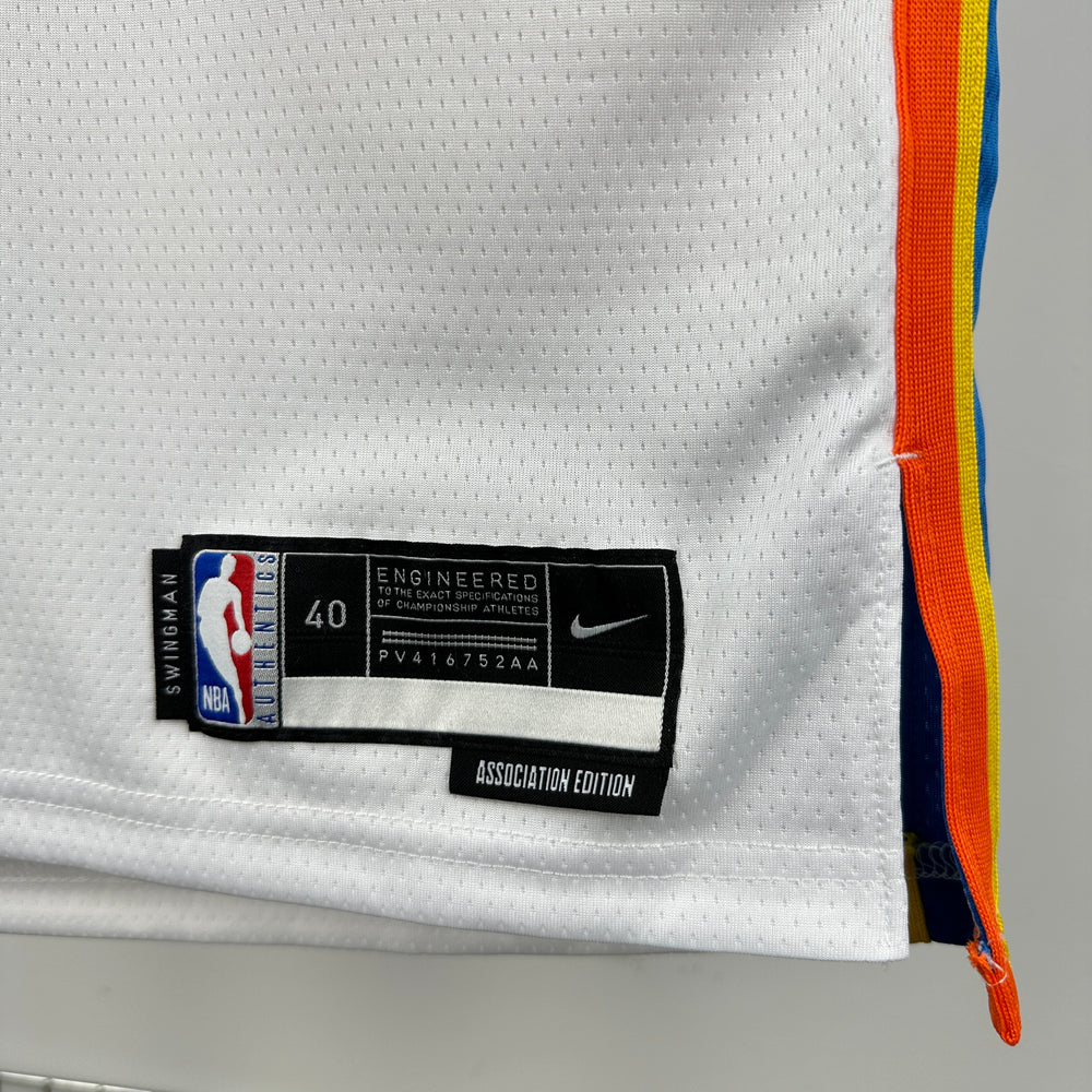 Regata Oklahoma City Thunder Swingman Association Edition 24/25 Branca Nike