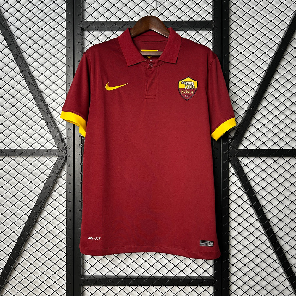 Camisa AS Roma I 2014/2015 Retrô Vermelha Nike