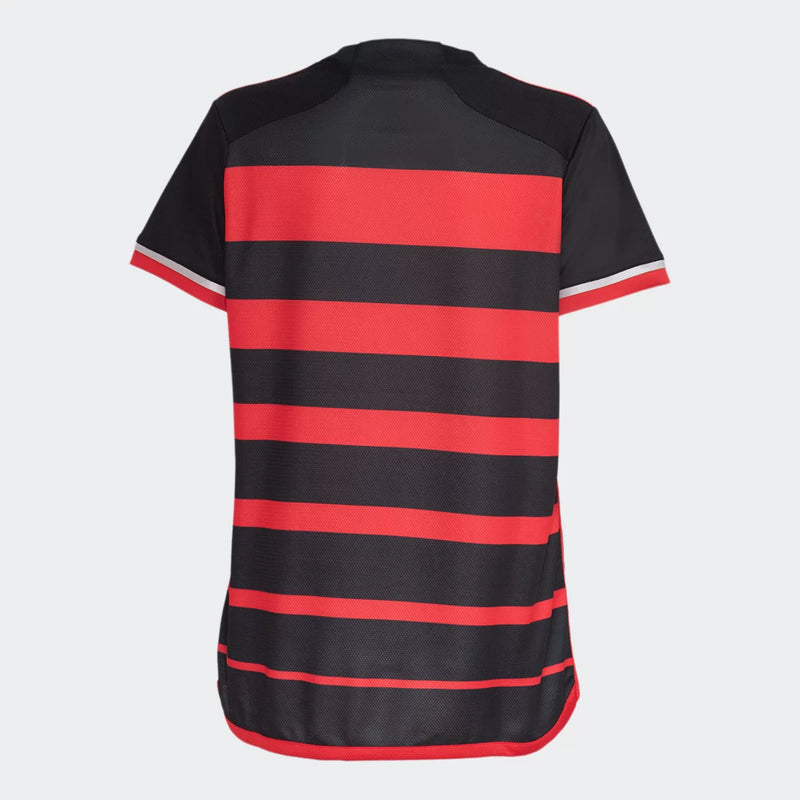 Camisa Flamengo I 24/25 Vermelha/Preta Feminina