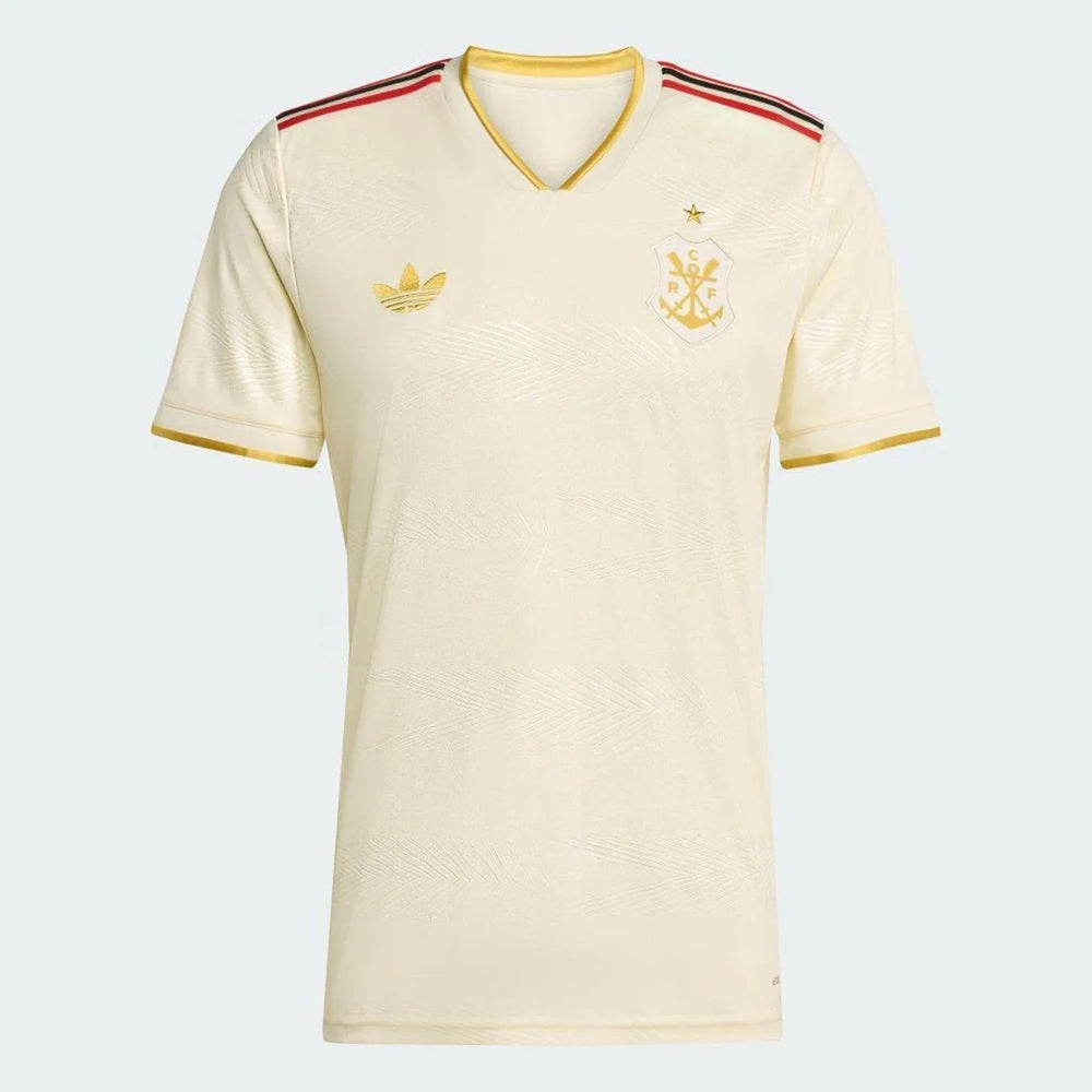 Camisa Flamengo Third 25/26 Off-White Masculina Adidas
