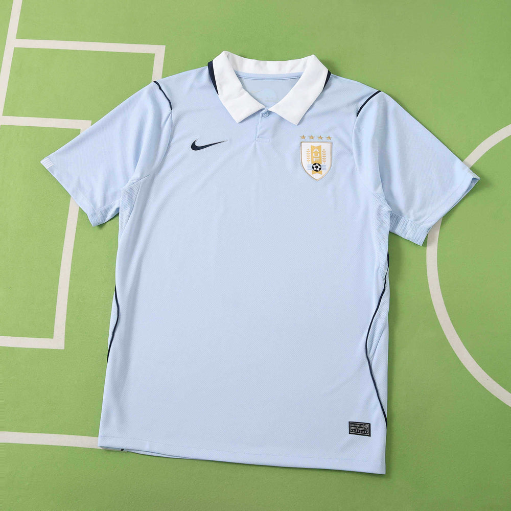 Camisa Seleção Uruguai I Copa do Mundo 2026 Azul Masculina Nike