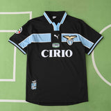 Camisa Lazio II 1998/1999 Preta Retrô