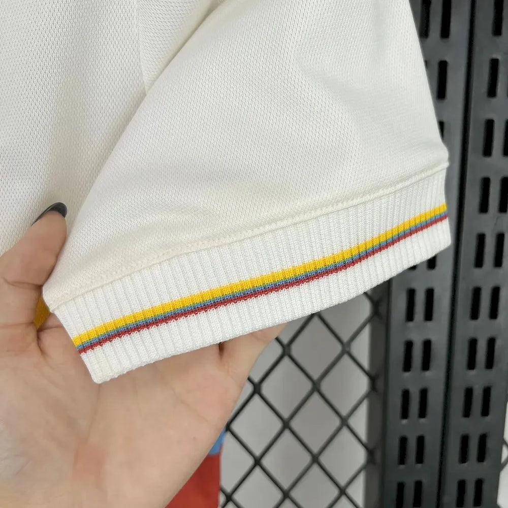 Camisa Seleção Colômbia Edição Especial 100 Anos Branca Feminina Adidas