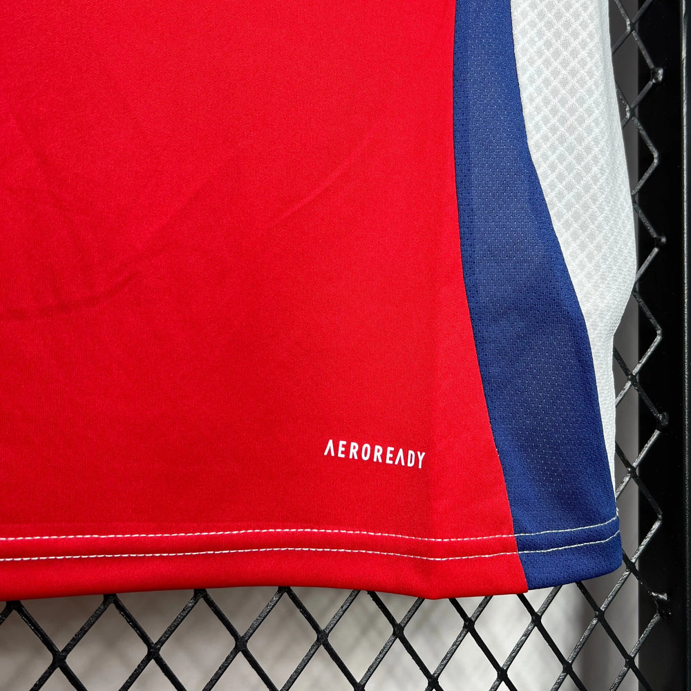 Camisa Arsenal I 24/25 Vermelha Adidas
