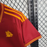 Camisa AS Roma I 23/24 Vermelha Masculina
