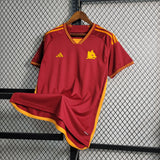 Camisa AS Roma I 23/24 Vermelha Masculina