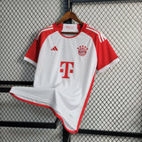 Camisa Bayern de Munique I 23/24 Branca Masculina