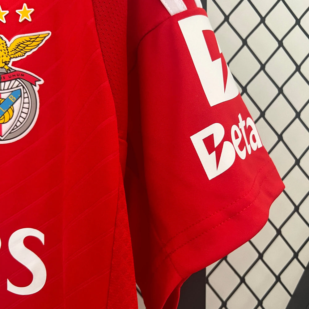 Camisa Benfica I 24/25 Vermelha Masculina Adidas