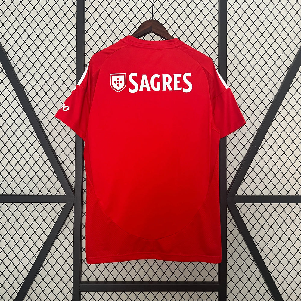 Camisa Benfica I 24/25 Vermelha Masculina Adidas