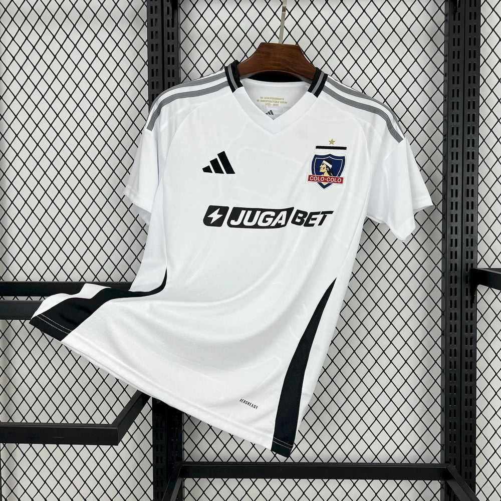 Camisa Colo-Colo I 25/26 Branca Masculina Adidas