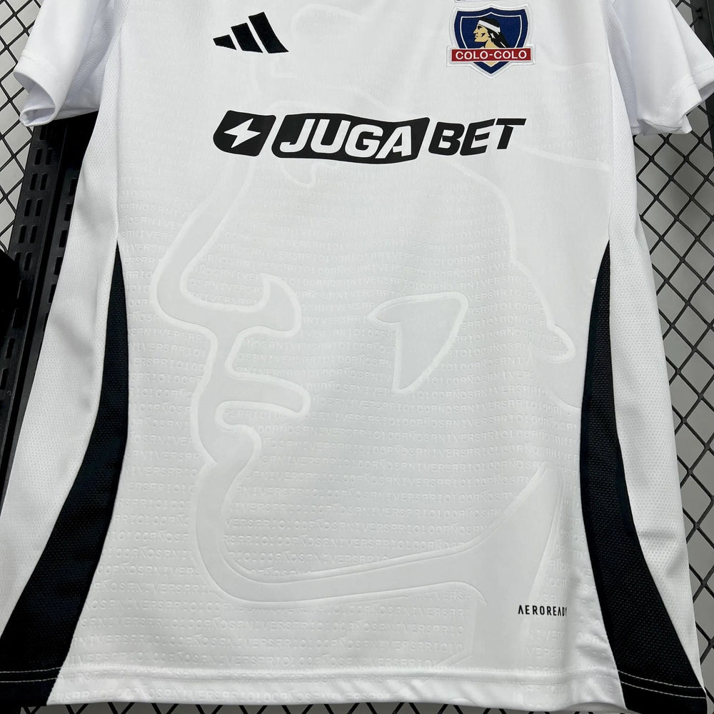 Camisa Colo-Colo I 25/26 Branca Masculina Adidas